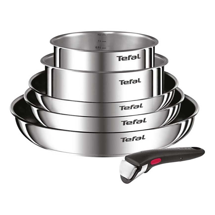 Tefal - Набор посуды INGENIO COOK, 6 предметов, из нержавеющей стали