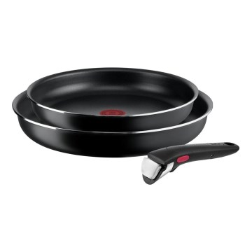 Tefal - Набор сковородок 3 шт. INGENIO EASY COOK&CLEAN BLACK