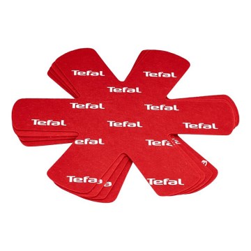 Tefal - Набор защитных накладок для кастрюль 4 шт. INGENIO красный