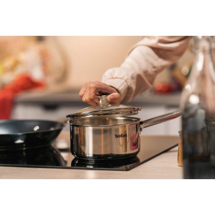 Tefal - Набор кастрюль 10 шт. COOK EAT нержавеющая сталь