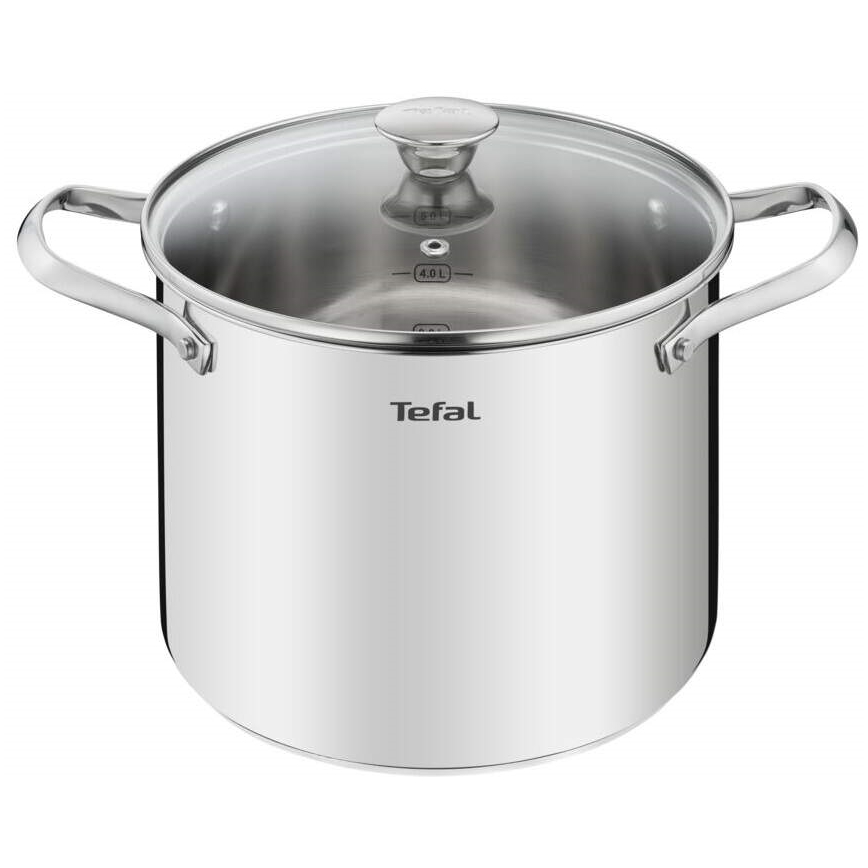 Tefal - Набор кастрюль 10 шт. COOK EAT нержавеющая сталь