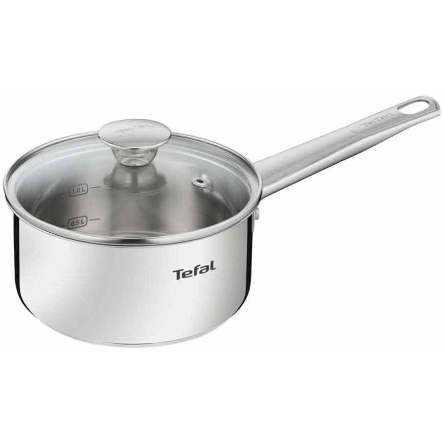 Tefal - Набор кастрюль 10 шт. COOK EAT нержавеющая сталь
