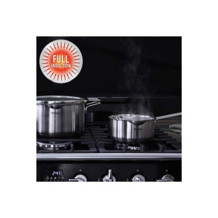 Tefal - Набор кастрюль NORDICA, 10 предметов, нержавеющая сталь