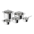 Tefal - Набор кастрюль с крышками 10 шт. INTUITION нержавеющая сталь