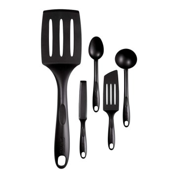Tefal - Набор кухонных принадлежностей 5 шт. BIENVENUE черный