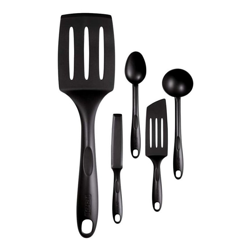 Tefal - Набор кухонных принадлежностей 5 шт. BIENVENUE черный
