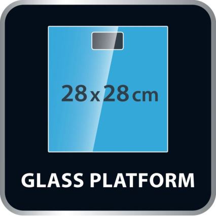 Tefal - Напольные весы PREMISS 1xCR2032 черный