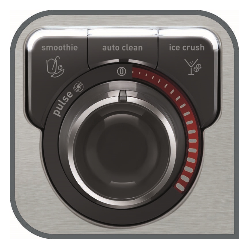 Tefal - Настільний блендер 2 л PERFECTMIX+ 1200W/230V матовий хром/чорний