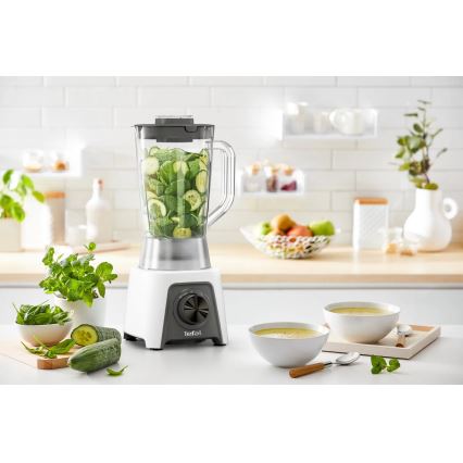 Tefal - Настольный блендер 1,5 л BLENDEO+ 450W/230V серый/белый
