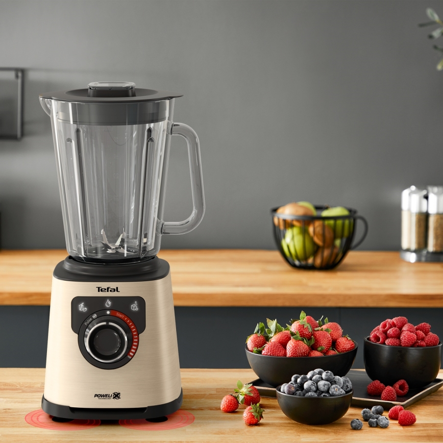 Tefal - Настольный блендер 2 л PERFECTMIX+ 1200W/230V золотой