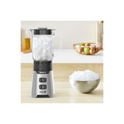 Tefal - Настольный блендер BLENDFORCE 400W/230V нержавеющая сталь/черный