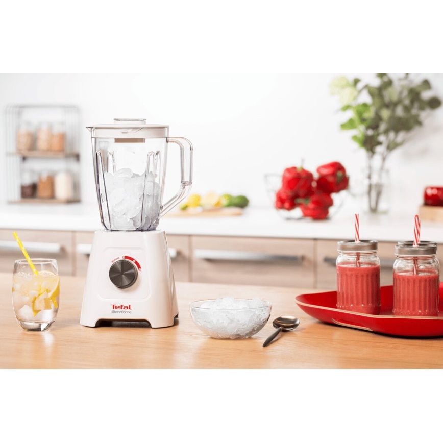 Tefal - Настольный блендер BLENDFORCE 600W/230V белый