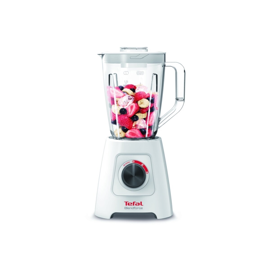 Tefal - Настольный блендер BLENDFORCE 600W/230V белый