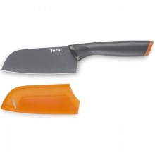 Tefal - Нож из нержавеющей стали Сантоку FRESH KITCHEN 12 см серый/оранжевый