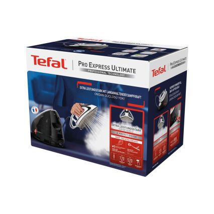 Tefal - Парогенератор EXPREEE ULTIMATE 2600W/230V черный/белый