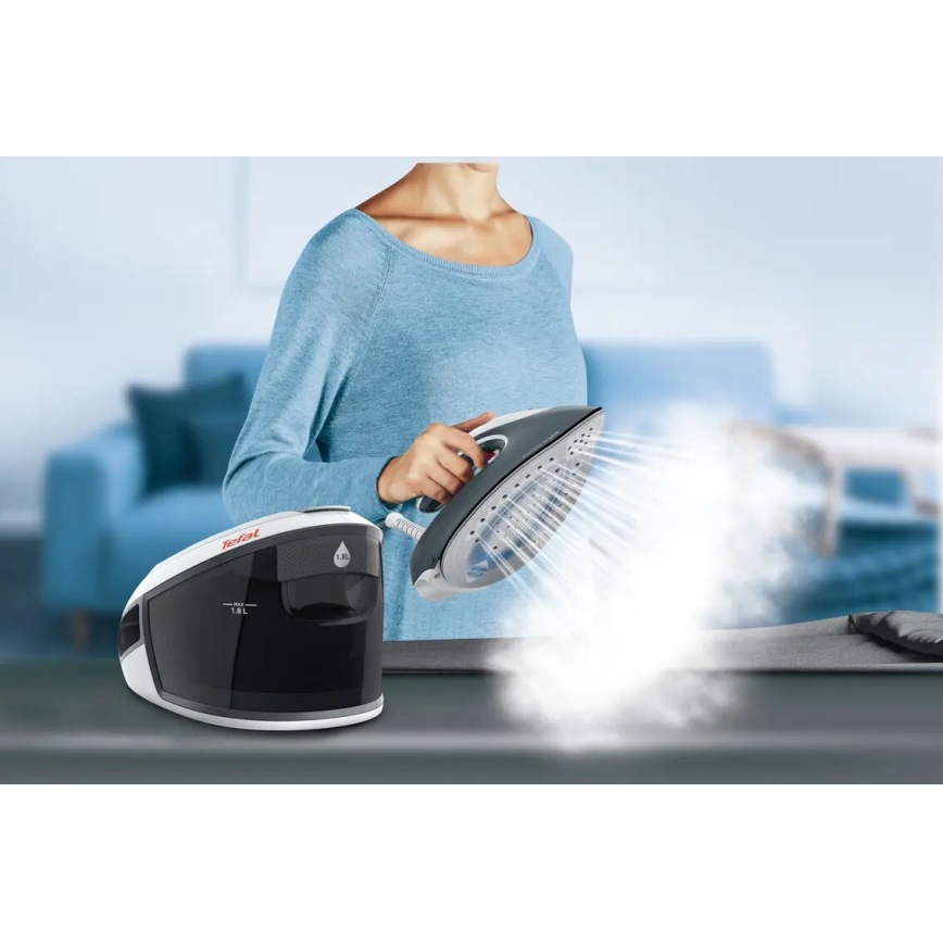 Tefal - парогенератор EXPRESS AIRGLIDE 2800 Вт/230 В, серый