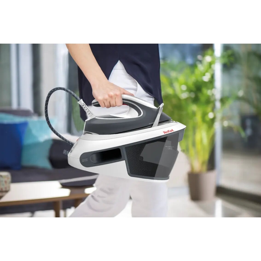 Tefal - парогенератор EXPRESS AIRGLIDE 2800 Вт/230 В, серый