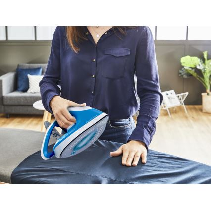 Tefal - Парогенератор EXPRESS AIRGLIDE 2800 Вт/230 В, синий