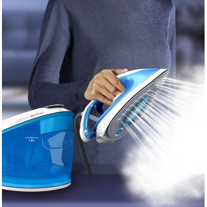 Tefal - Парогенератор EXPRESS AIRGLIDE 2800 Вт/230 В, синий