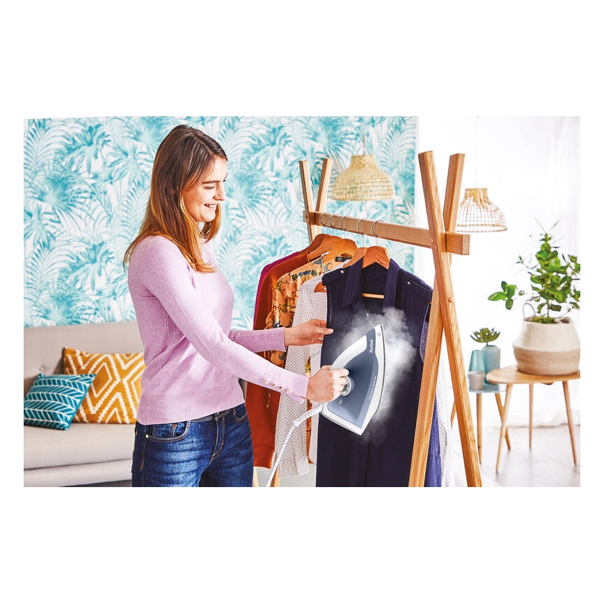 Tefal - Парогенератор EXPRESS OPTIMAL 2200W/230V синий