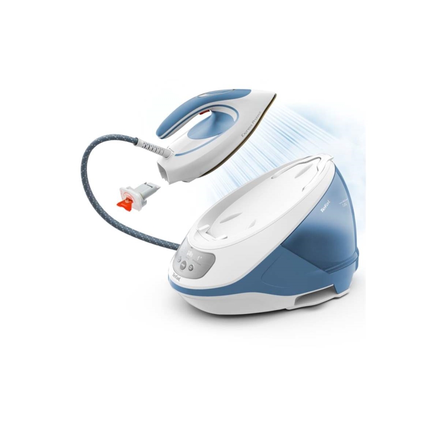 Tefal - Парогенератор EXPRESS PROTECT 2800W/230V синій