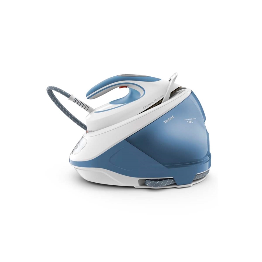 Tefal - Парогенератор EXPRESS PROTECT 2800W/230V синій