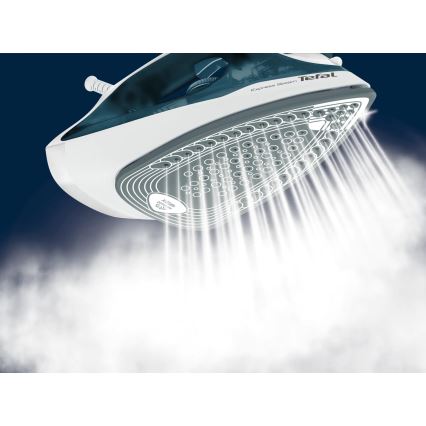 Tefal - Парова праска EXPRESS STEAM 2400 Вт/230 В бірюзова