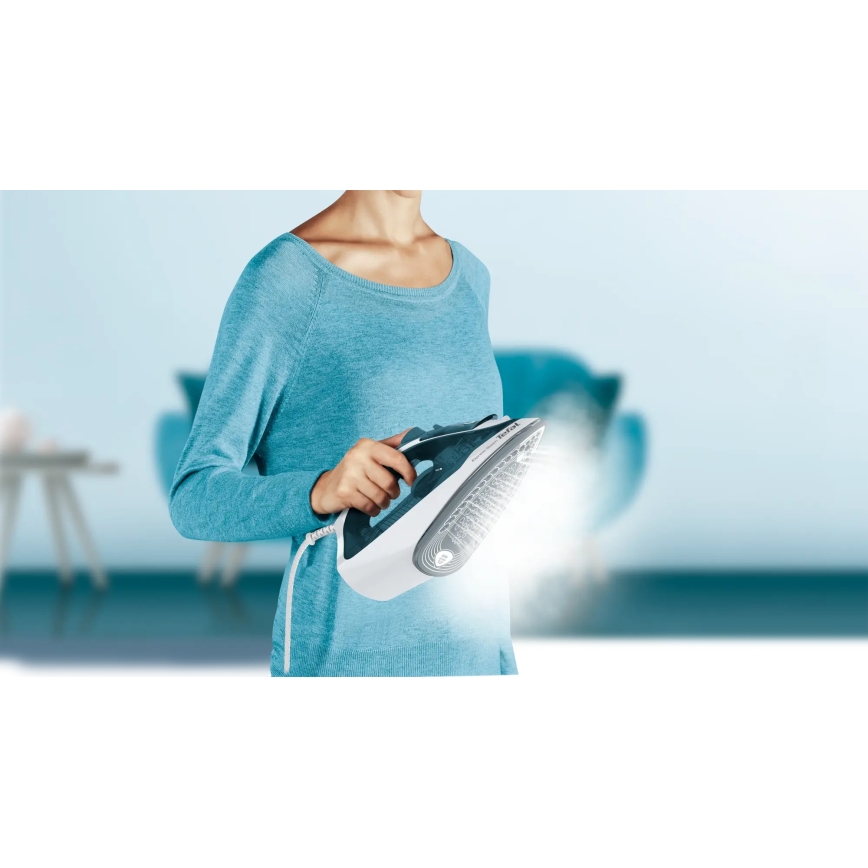 Tefal - Парова праска EXPRESS STEAM 2400W/230V бірюзовий