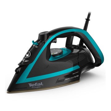 Tefal - Парова праска PUREGLISS 3000W/230V бірюзова/чорна