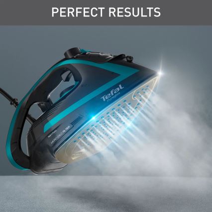 Tefal - Парова праска PUREGLISS 3000W/230V бірюзова/чорна
