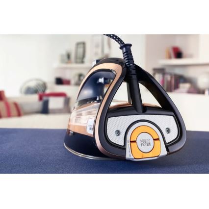 Tefal - Парова праска ULTIMATE PURE 3000W/230V мідний/чорний