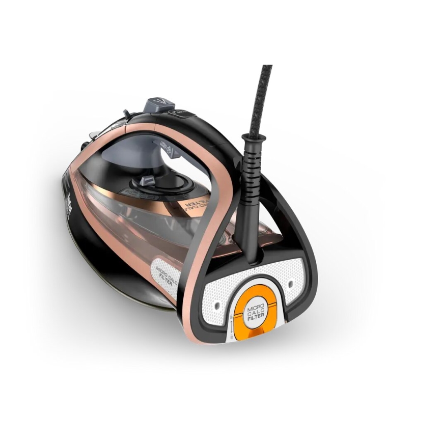 Tefal - Парова праска ULTIMATE PURE 3000W/230V мідний/чорний