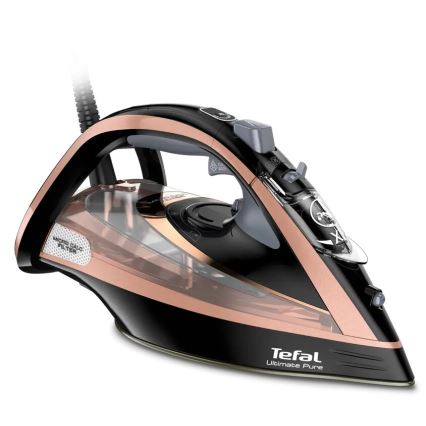 Tefal - Парова праска ULTIMATE PURE 3000W/230V мідний/чорний