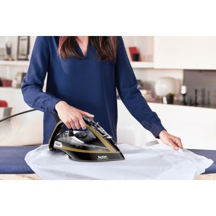 Tefal - Парова праска ULTIMATE PURE 3000W/230V золотий/чорний