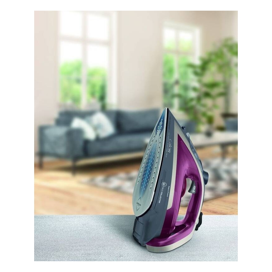 Tefal - Парова праска ULTRAGLISS PLUS 2800W/230V бордовий/сірий