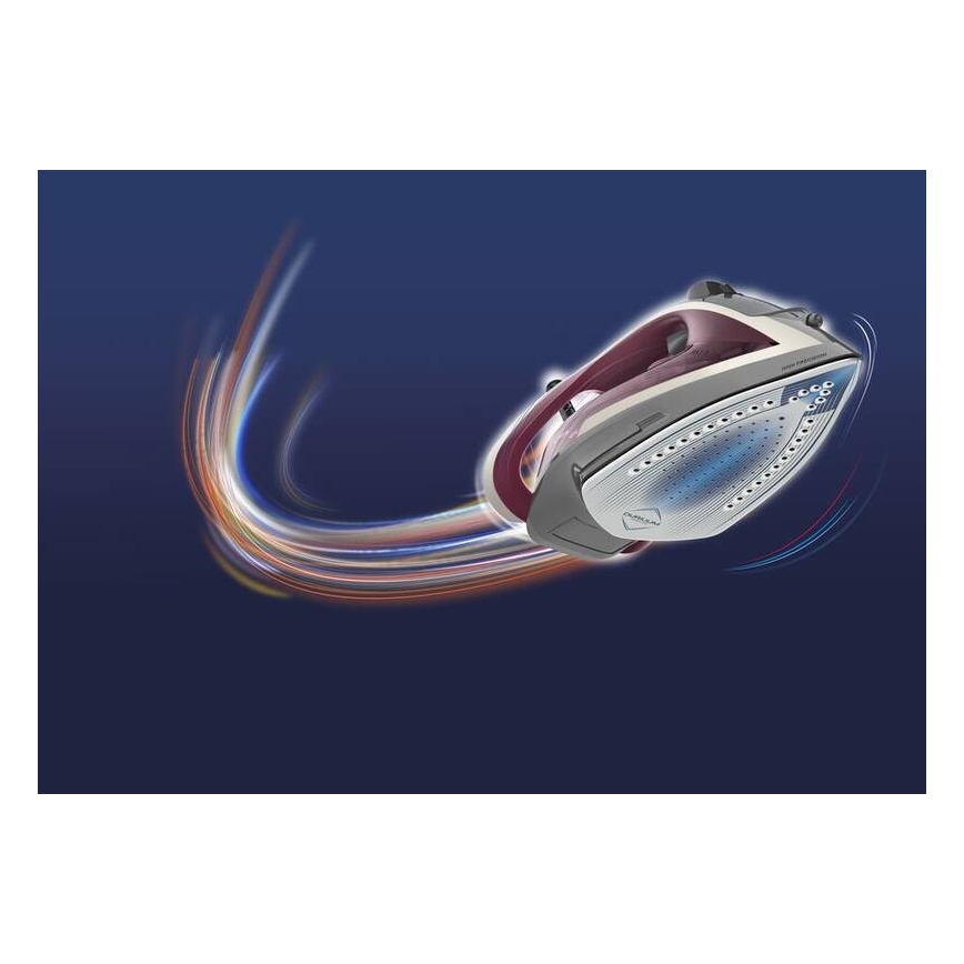 Tefal - Парова праска ULTRAGLISS PLUS 2800W/230V бордовий/сірий