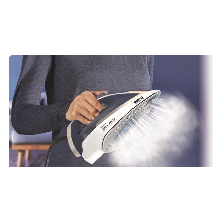 Tefal - Парова праска ULTRAGLISS PLUS 2800W/230V синій