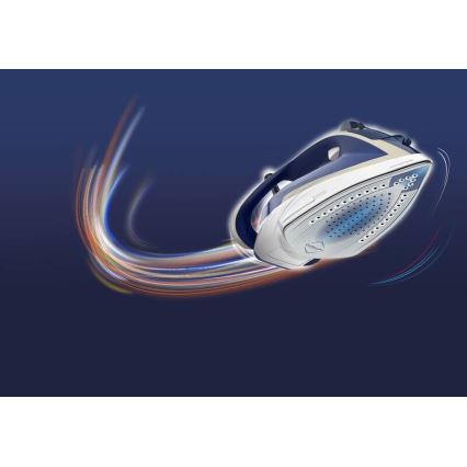 Tefal - Парова праска ULTRAGLISS PLUS 2800W/230V синій
