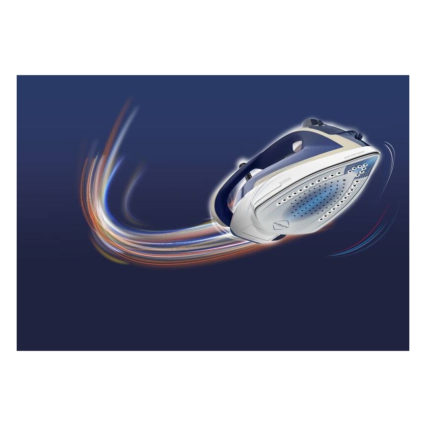 Tefal - Парова праска ULTRAGLISS PLUS 2800W/230V синій