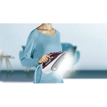 Tefal - Паровой утюг EXPRESS STEAM 2400W/230V бордовый