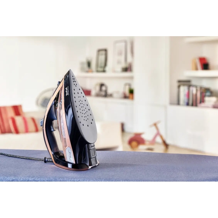 Tefal - Паровой утюг ULTIMATE PURE 3000W/230V медный/черный