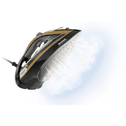 Tefal - Паровой утюг ULTIMATE PURE 3000W/230V золотистый/черный