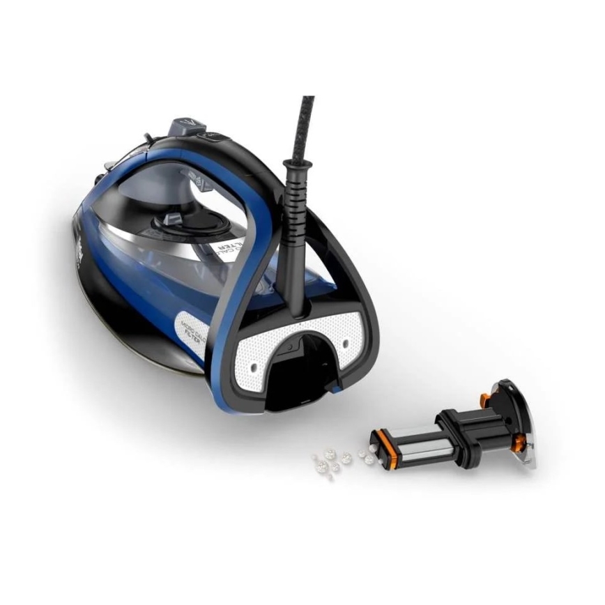 Tefal - Паровой утюг ULTIMATE PURE 3200W/230V синий