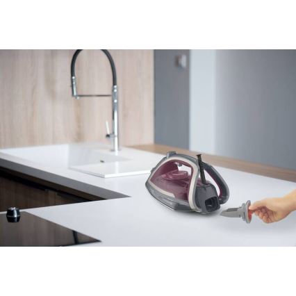 Tefal - Паровой утюг ULTRAGLISS PLUS 2800W/230V бордовый/серый