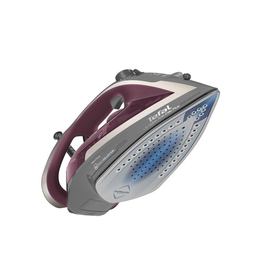 Tefal - Паровой утюг ULTRAGLISS PLUS 2800W/230V бордовый/серый