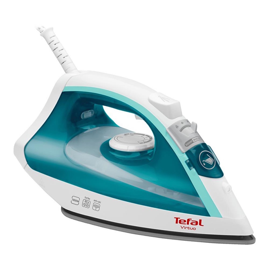 Tefal - Паровой утюг VIRTUO 1800W/230V бирюзовый