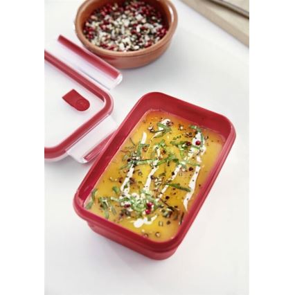 Tefal - Пищевой контейнер 0,8 л MASTER SEAL MICRO красный