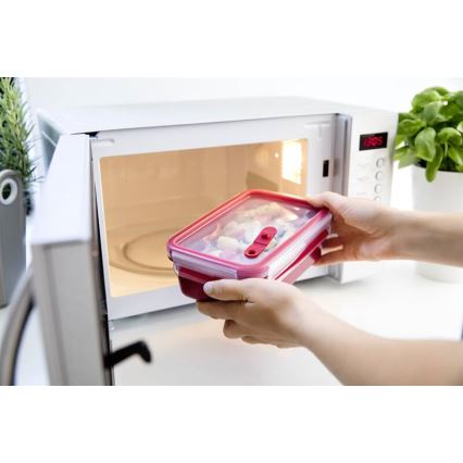 Tefal - Пищевой контейнер 0,8 л MASTER SEAL MICRO красный
