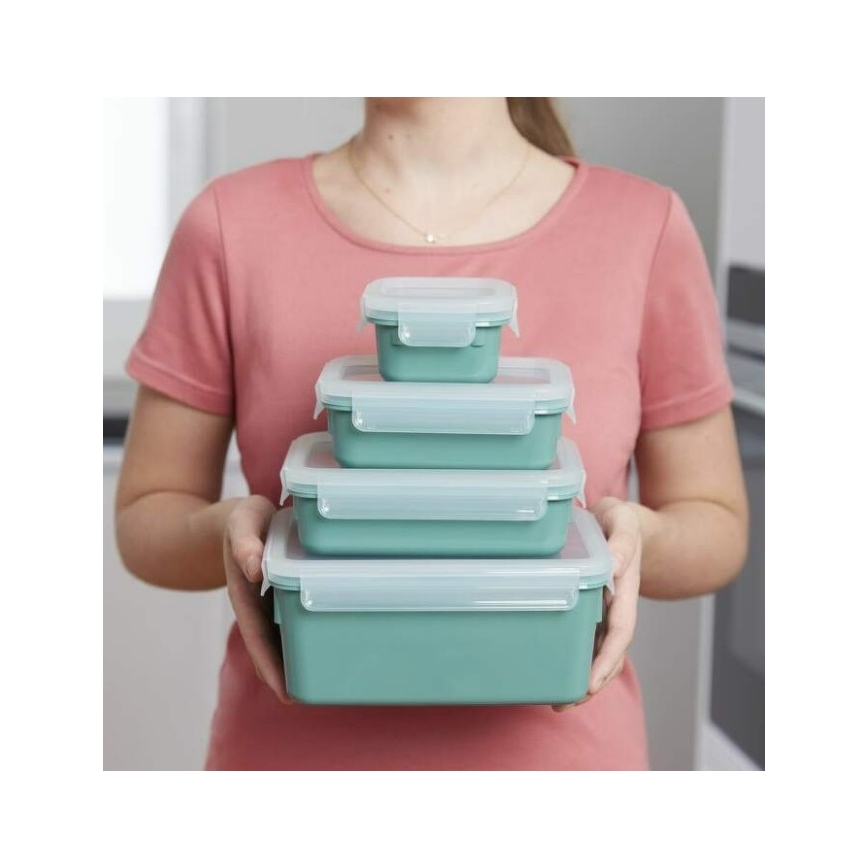 Tefal - Пищевой контейнер 0,8 л MSEAL COLOR зеленый