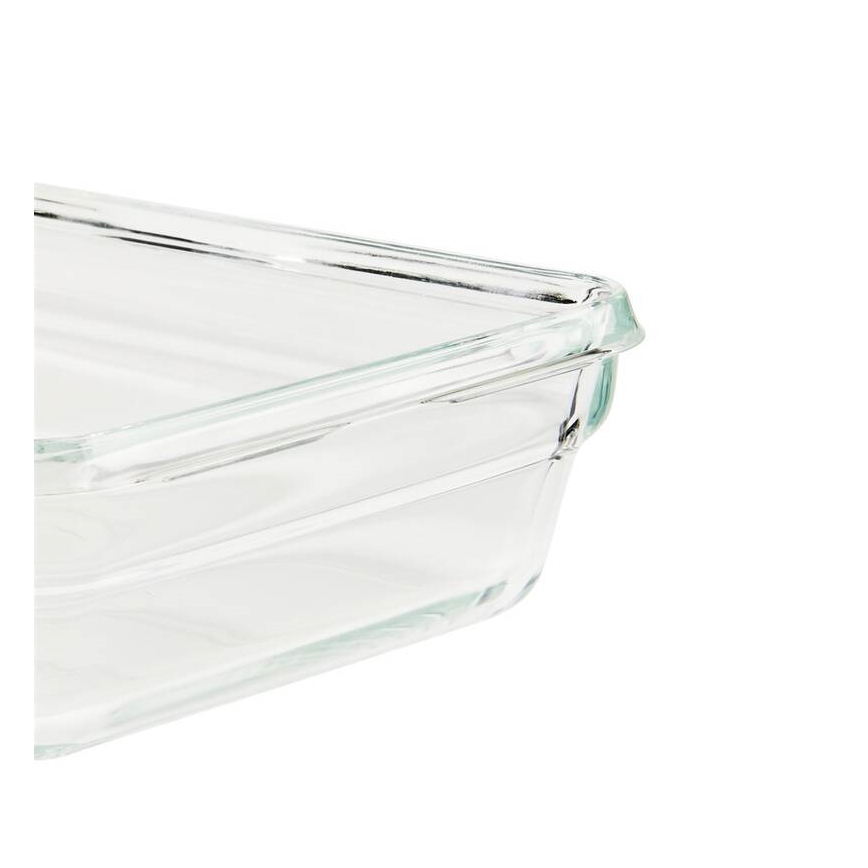 Tefal - Пищевой контейнер 0,85 л MSEAL GLASS красный/стекло